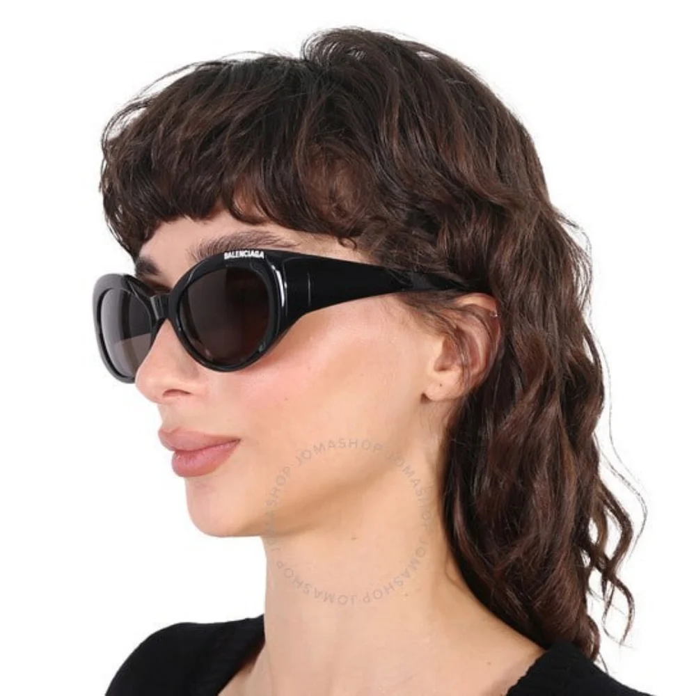 NEW BALENCIAGA SUNGLASSES BB0267S 002 BROWN UNISEX EYEWEAR